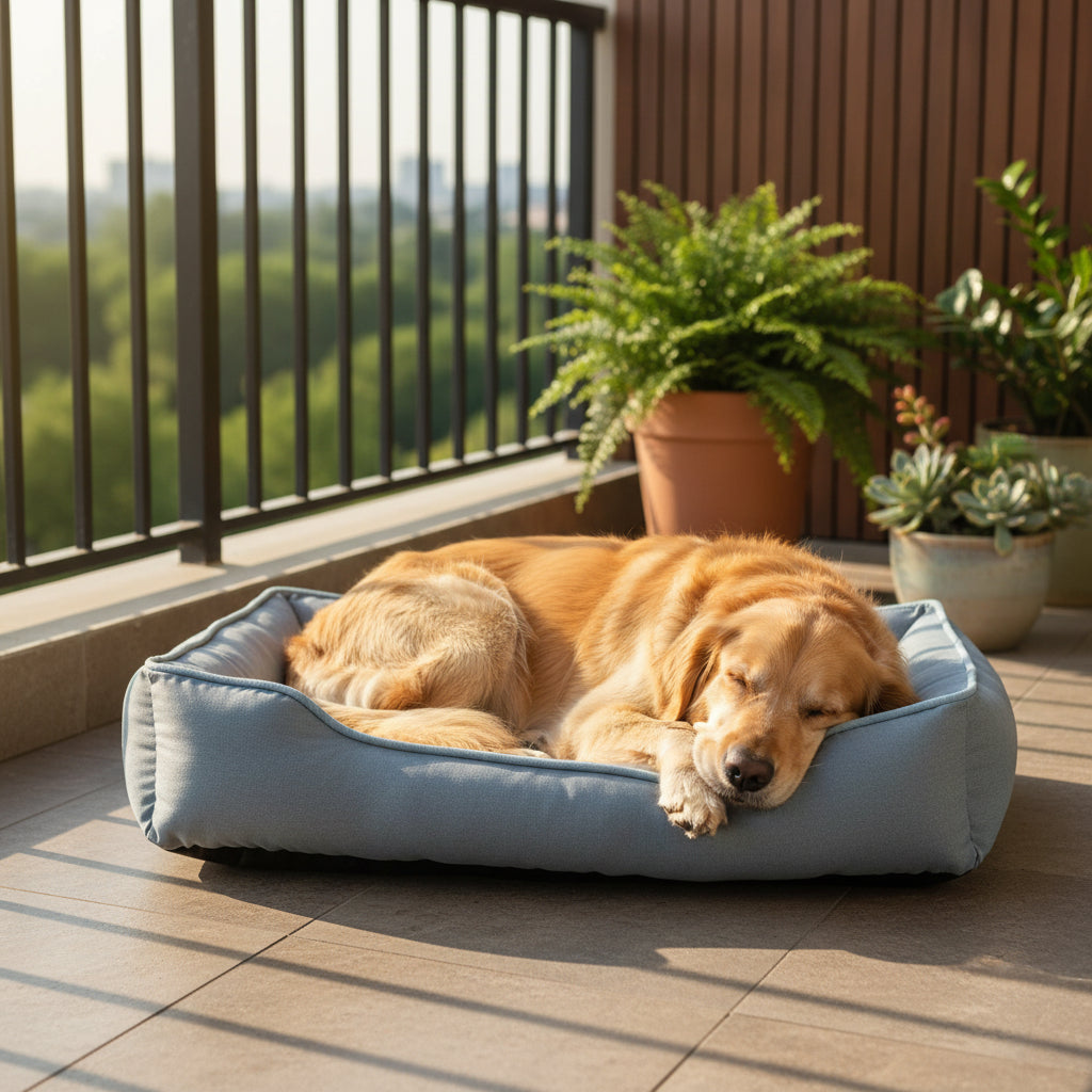 QUAPAS! selbstkühlendes Hundebett - 75 x 59cm