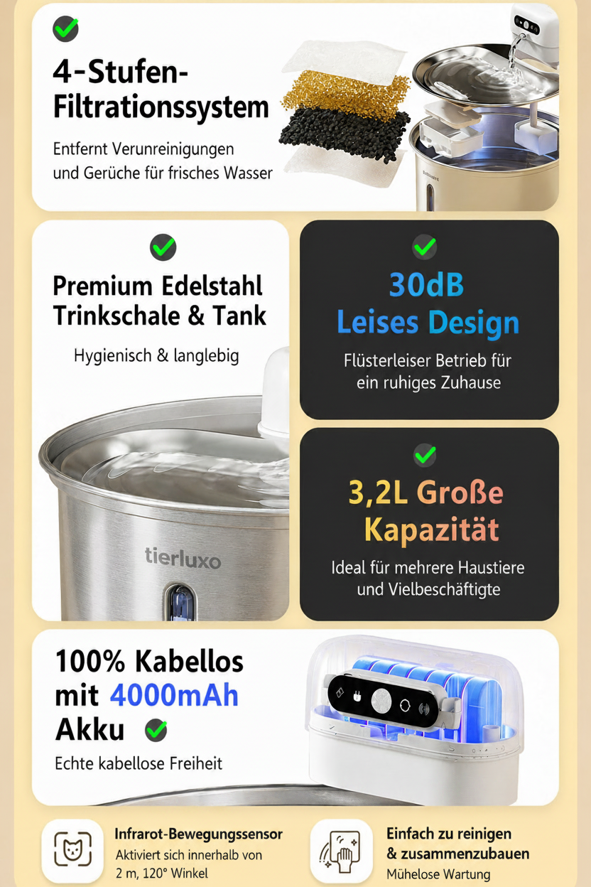 Tierluxo VitalFlow Pro
