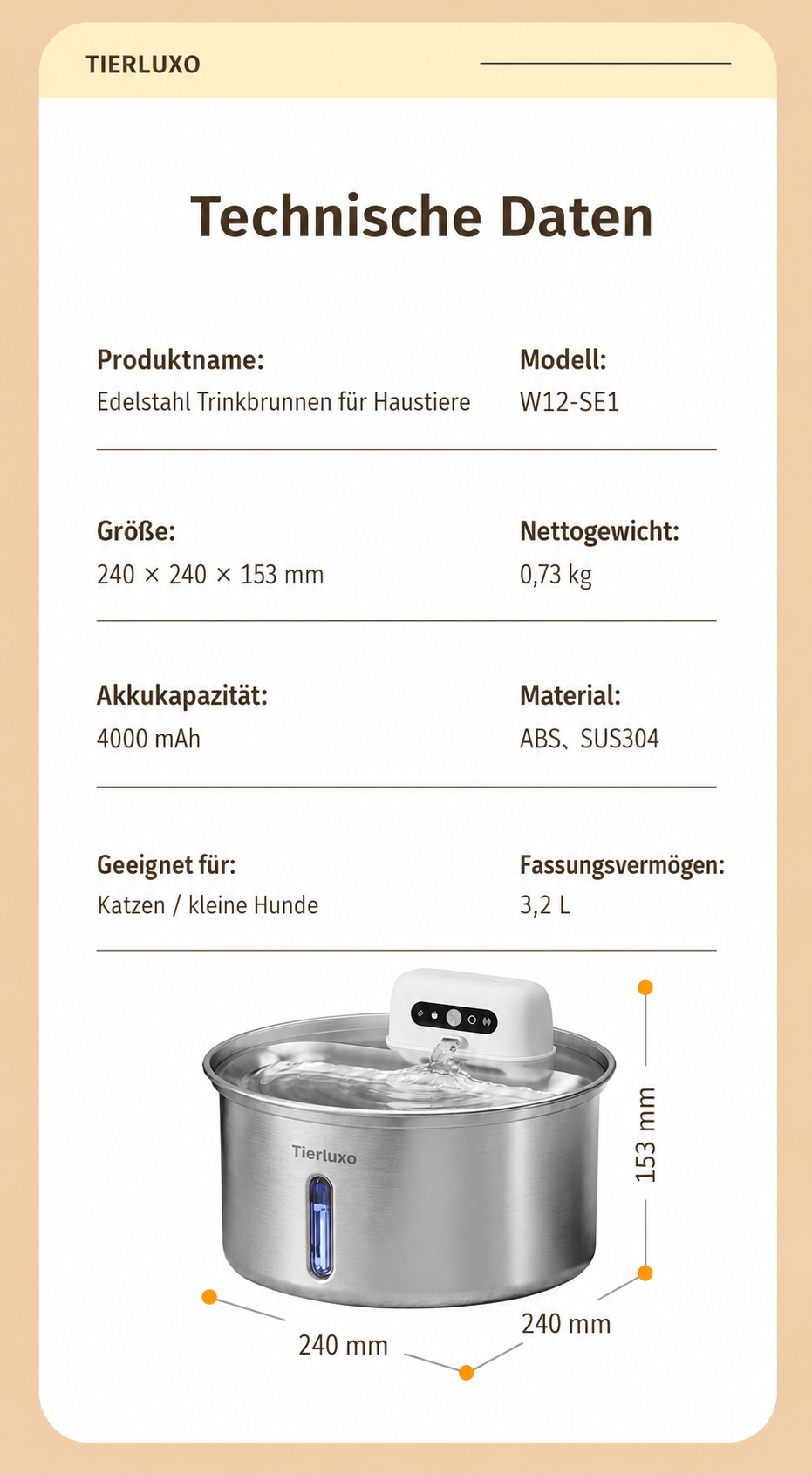 Tierluxo VitalFlow Pro