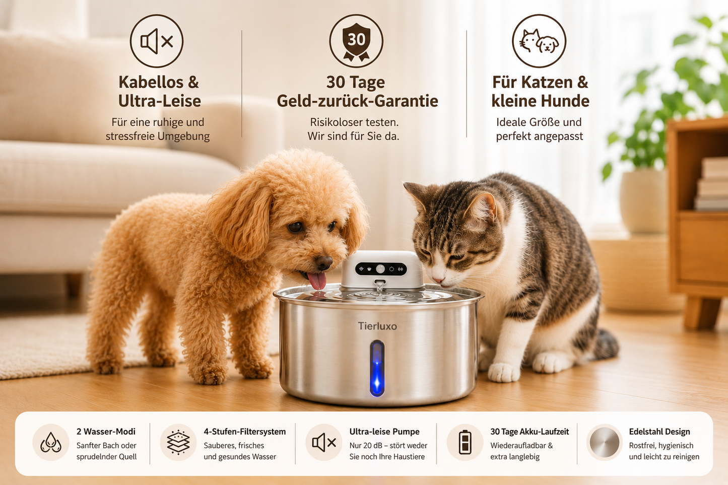 Tierluxo VitalFlow Pro